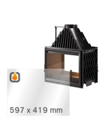 Vitre pour INVICTA FOYER 700 GRANDE VISION DF