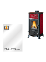 Vitre pour poêle LA NORDICA DORELLA L8, L10 et L12