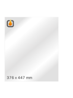 Vitre pour EDILKAMIN IDROFOX
